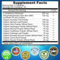 Liposomal Glutathione Liposomal Glutathione 500mg with Organic Whole Foods