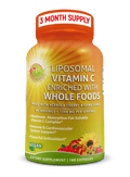 Liposomal Supplements Liposomal Vitamin C Powder Capsules 1500mg - 180 Count
