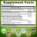 Quercetin with Bromelain, Zinc, Vitamin C & Organic Whole Foods