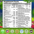 Vegan Daily Multivitamin for Men 50+ with Saw Palmetto, Biotin, Eye Support & Superfoods