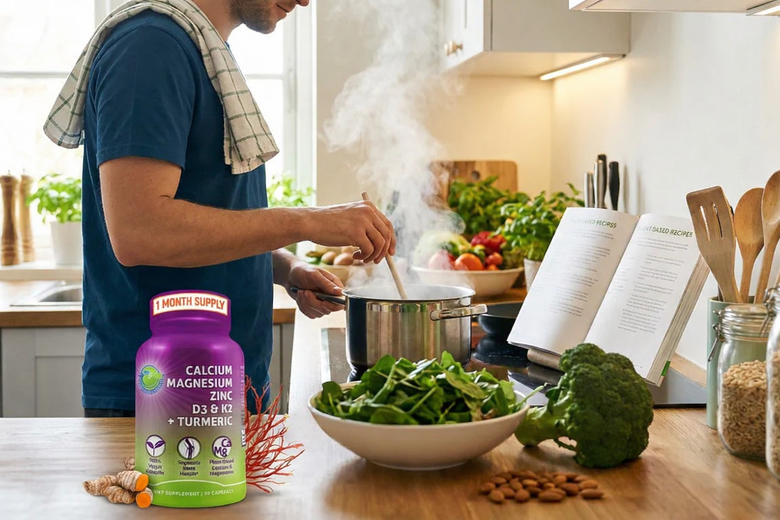 Vegan Cal-Mag Complex with D3 K2 vs Multiminerals