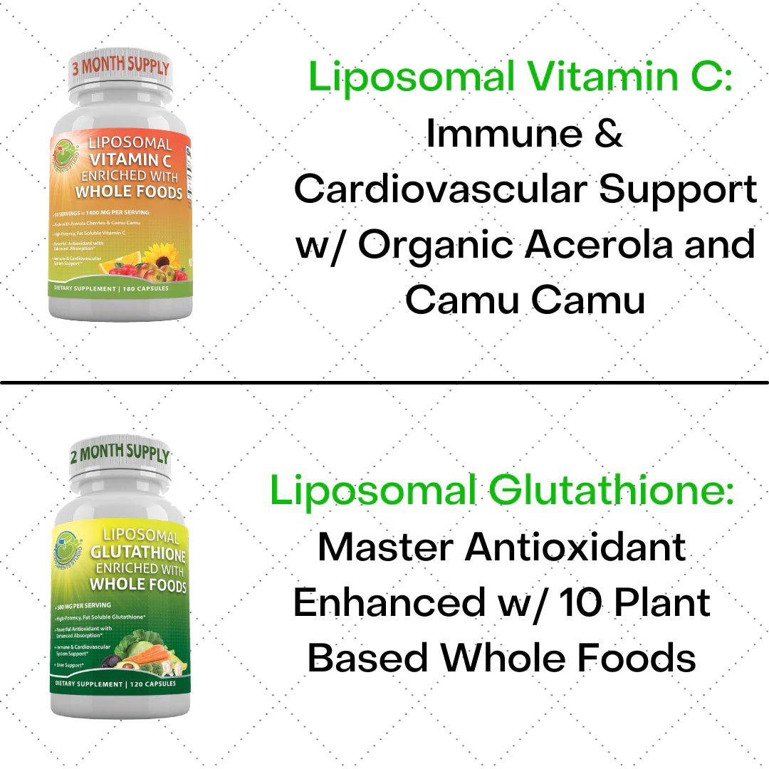 CUSTOMER REVIEW: LIPOSOMAL VITAMIN C ENRICHED WITH WHOLE FOODS, AND LIPOSOMAL GLUTATHIONE