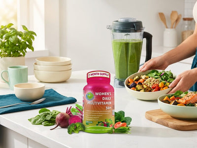 Best Vegan Multivitamin Women 50+: Eye & Gut Support