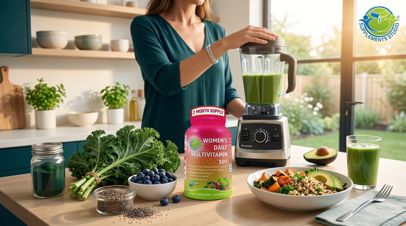 Best Vegan Multivitamin Women 50+ Guide 2026 – Clean & Pure Tips