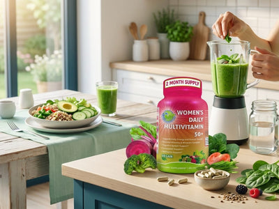 Vegan Multivitamin for Women 50+: Eye & Gut