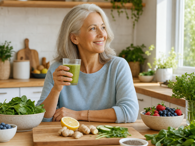 Best Vegan Daily Multivitamin for Women 50+ with Biotin, Eye and Gut Support & Superfoods for Low Energy in 50s