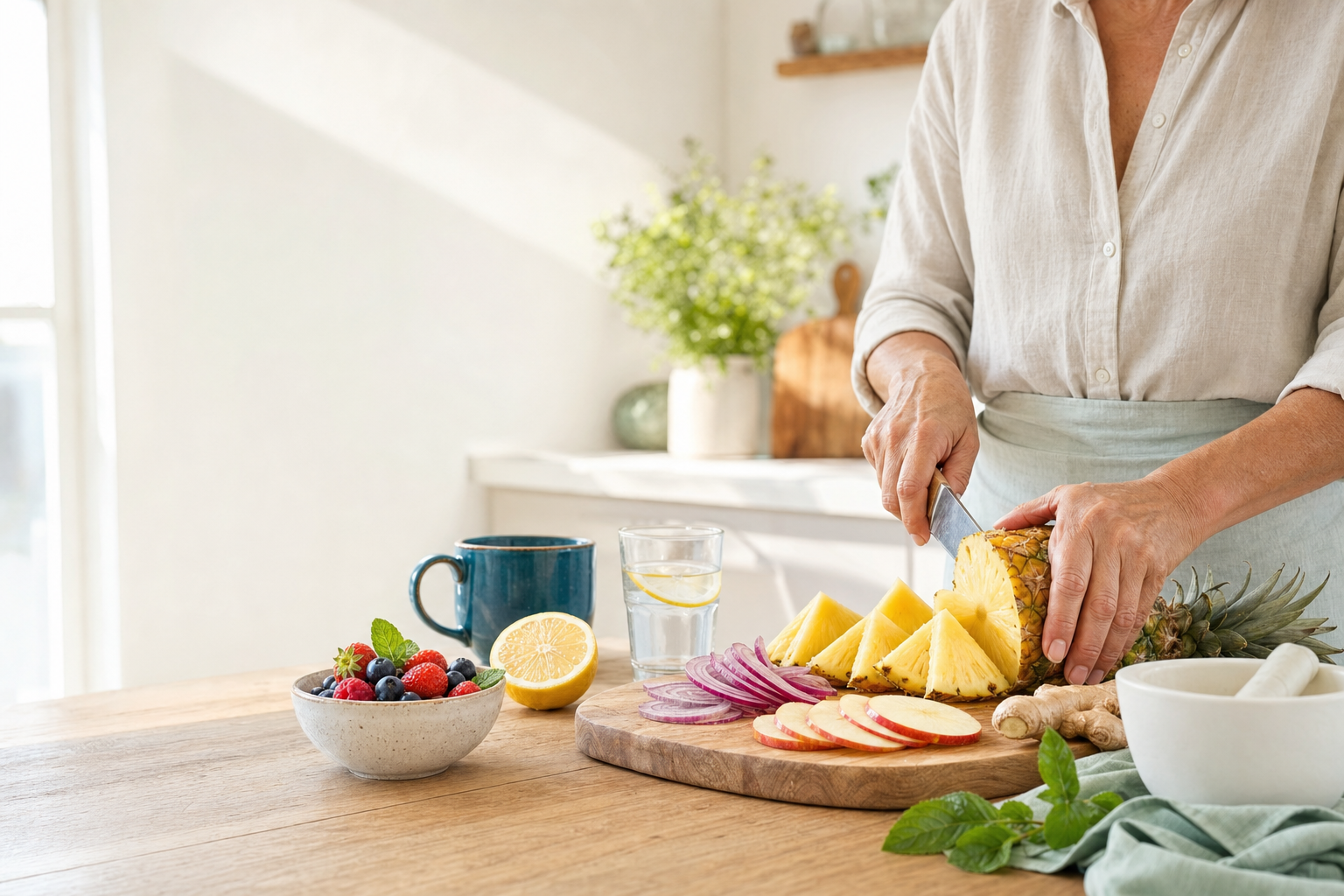 Bromelain and Quercetin Supplements Compared for Immune Health: Differences, Synergy, and Dosage