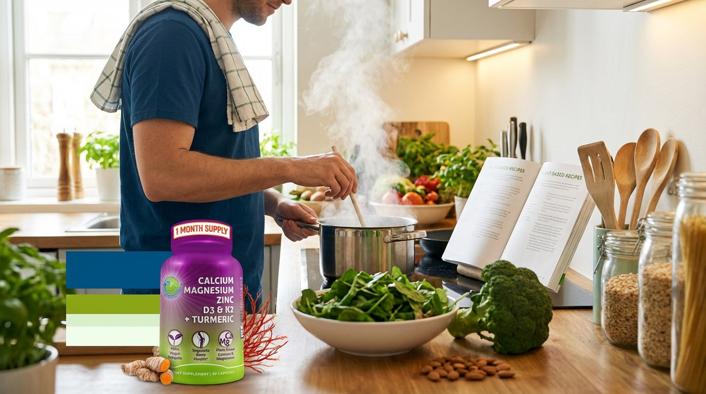 Vegan Cal-Mag Complex with D3 K2 vs Multiminerals