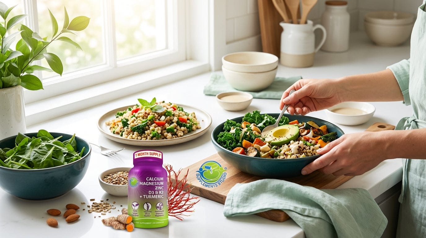 Vegan Calcium Magnesium Zinc D3 K2 Without Dairy Guide