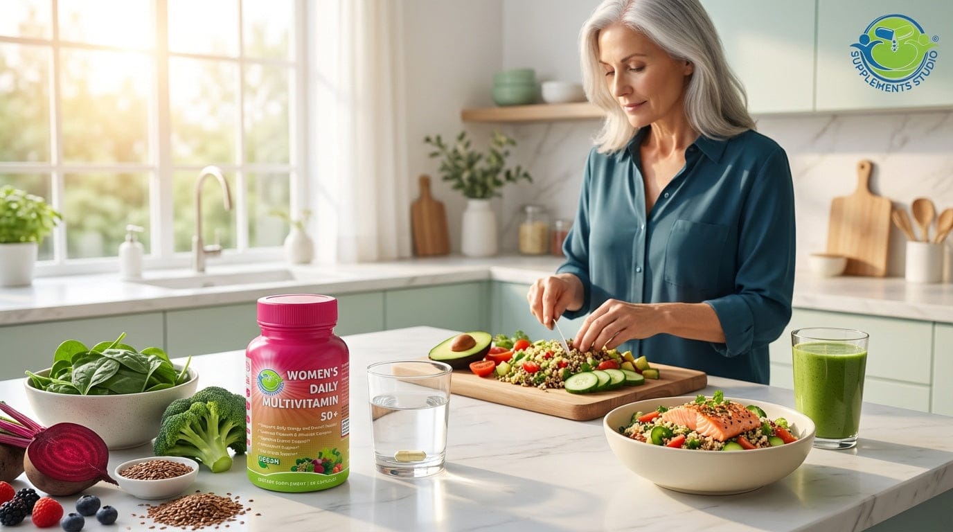 Vegan Multivitamin for Women 50+: Complete Guide