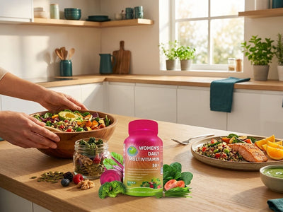 The Ultimate Vegan Multivitamin Guide for Women 50+: Biotin, Eye & Gut Support for Menopause