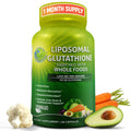 Liposomal Glutathione 500mg with Organic Whole Foods