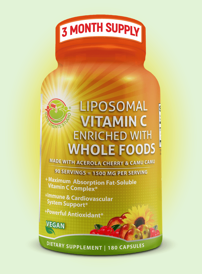 Liposomal Vitamin C Powder Capsules 1500mg