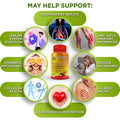 Quercetin with Bromelain, Zinc, Vitamin C & Organic Whole Foods