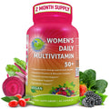 Vegan Daily Multivitamin for Women 50+ with Biotin, Eye and Gut Support & Superfoods
