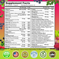 Vegan Daily Multivitamin for Women with Iron, Biotin, Probiotics, Enzymes & Superfoods
